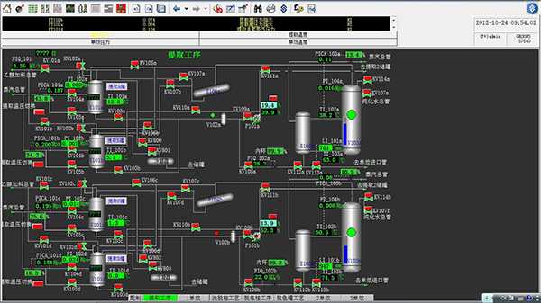 automatic extraction line